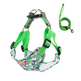 Pet Dog Harness Leash Set Adjustable Puppy Cat Harness Vest French Bulldog Harness Reflective Dog Leash Puppy Harness