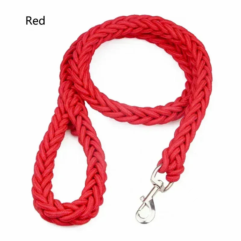 Nylon Dog Harness Leash For Medium Large Dogs Leads Pet Training Running Walking Safety Mountain Climb Dog Leashes Ropes supply