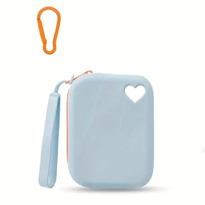 1pc Silicone Dog Treat Bag Pet Snack Bag Travel Portable Training Pet Walking Bag  pet accessories