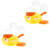 Interactive Duck Shaped Dog Slow Feeder Washable Automatic Dog Feeder Toy with 3 Food Outlet Size for Pets Food Dispenser