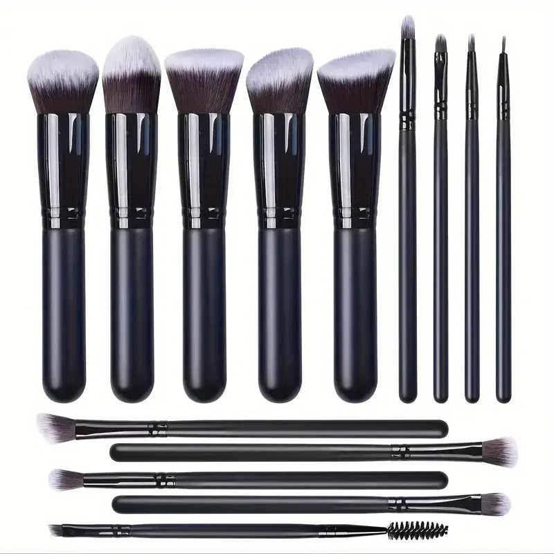 Professional 3/14/16Pcs Makeup Brushes Set Soft Fluffy Eye Shadow Foundation Concealer Blending Blush Brushes Women Beauty Tools