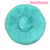 Super Soft Pet Cat Bed Plush Full Size Washable Calm Bed Donut Bed Comfortable Sleeping Artifact Suitable For Winter