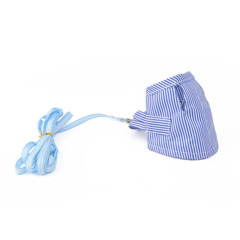 Guinea Pig Harness Vest Leash Set for Small Pet Hamster Ferret Chinchilla Bunny Puppy Mesh Chest Strap Pet Supplies