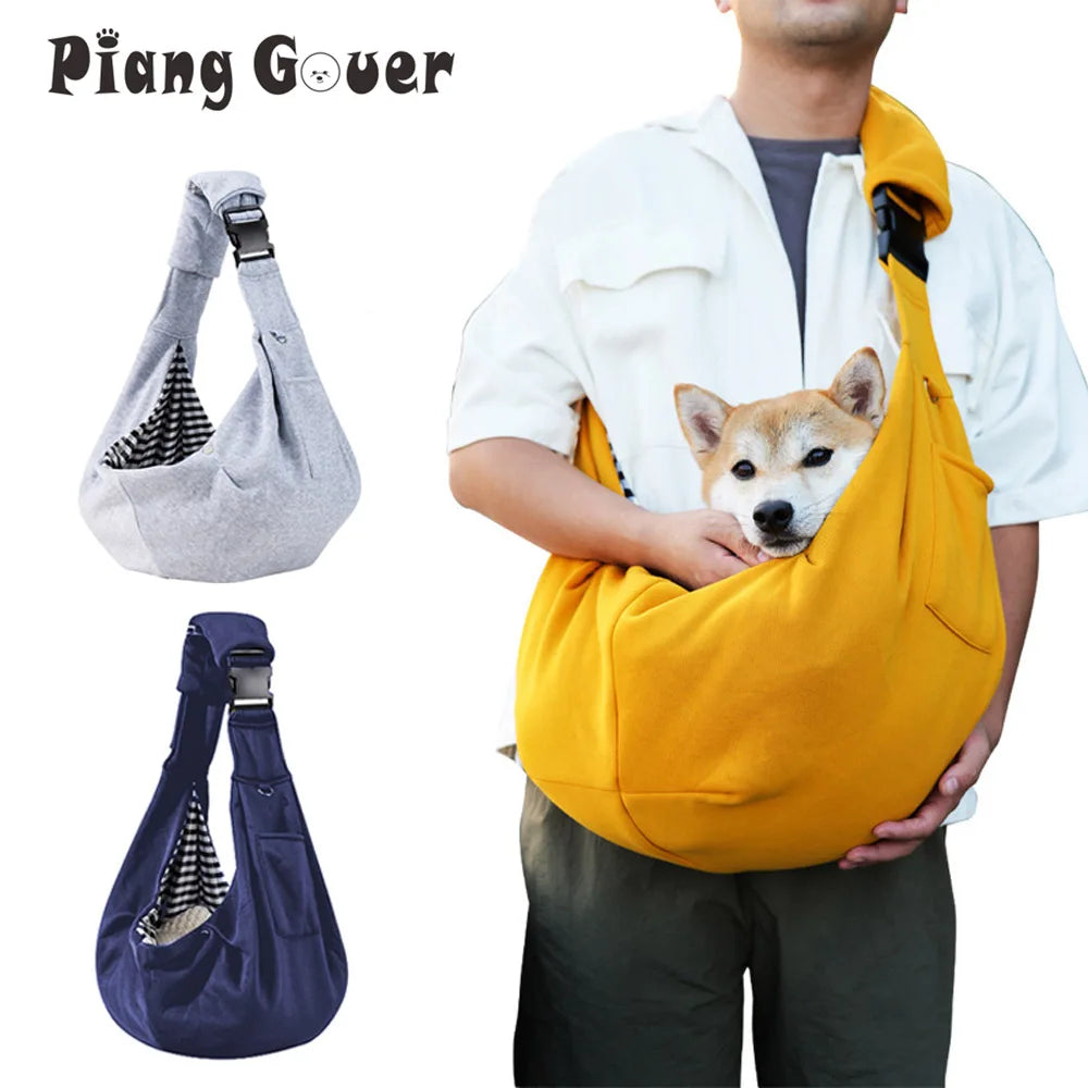 Pet Comfortable Dog Bag Pet Crossbody Shoulder Big Bag Outdoor Travel Portable Cat Puppy Sling Carrier Bag For Small Medium Dogs