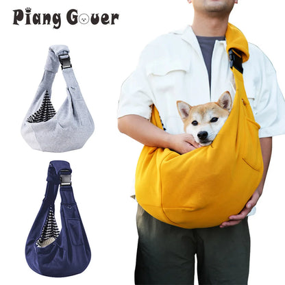 Pet Comfortable Dog Bag Pet Crossbody Shoulder Big Bag Outdoor Travel Portable Cat Puppy Sling Carrier Bag For Small Medium Dogs