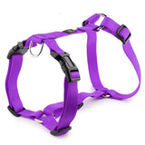 Husky H-Shaped Pet Dog Harness Explosion-Proof Soft Chest Strap Medium Large Dog Traction Durable Nylon Pet Leash Accessories