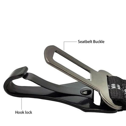 3 In 1 Pet Dog Car Seat Belt Nylon Reflective Adjustable Pet Seat Vehicle Lead Clip Safety Traction Rope for Small Large Dogs