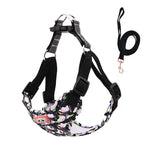 Pet Dog Harness Leash Set Adjustable Puppy Cat Harness Vest French Bulldog Harness Reflective Dog Leash Puppy Harness