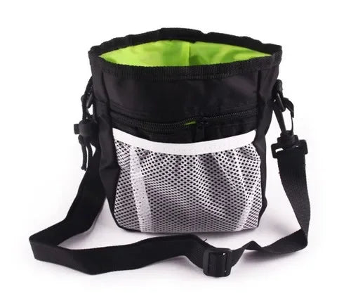 Dog Training Pouch Snack Carrier Outdoor Feeding Waist Bag Portable Foldable Pet Supplies Treat Holder Walking Adjustable Pack