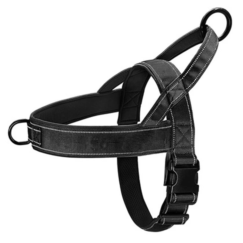 New Dog Tactical Chest Harness Nylon Material Medium and Large Dog A7 Pet Chest Harness Dog Leash