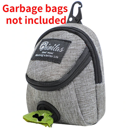 Pet Dog Treat Pouch Portable Multifunction Dog Training Bag Outdoor Travel Dog Poop Bag Dispenser Durable Pet Accessories