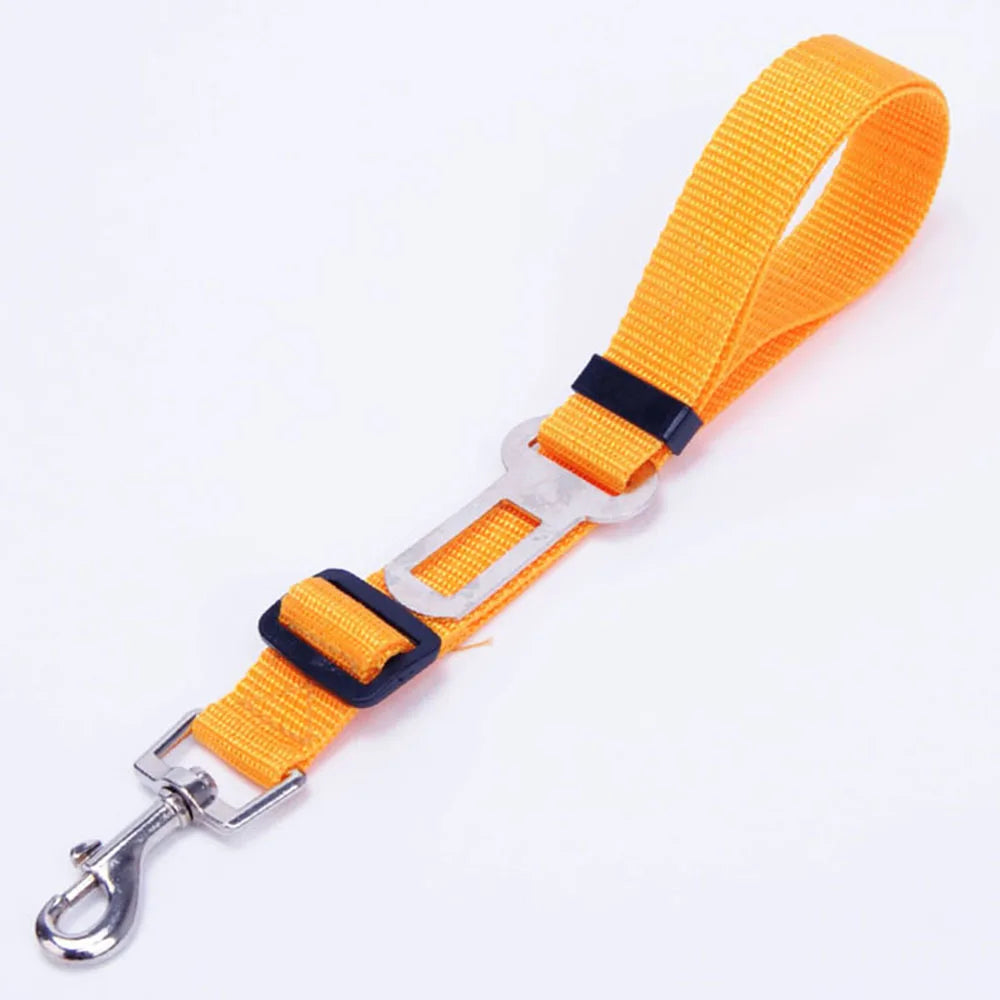 Adjustable Cat Dog Safety Belt Pet Car Seat Belt Lead Leash for Dogs Puppy Seatbelt Travel Clip Pet Car Supplies Dog Accessories