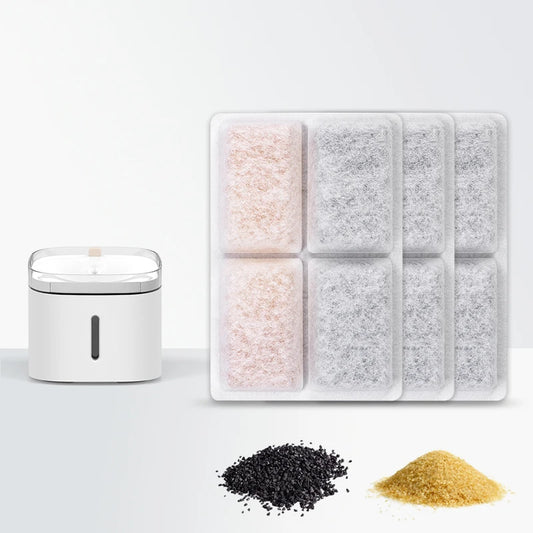 Pet Replacement Activated Carbon Filter Cat Water Dispenser Filter Cartridge Multiple Filtration System for Pet Care Accessory