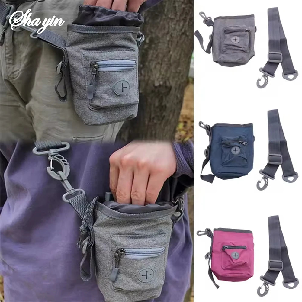 Portable Dog Training Pouch Bag Dog Training Treats Food Pouches, Fanny Pack Treat Holder Dog Treat Bags Toys Or Pet
