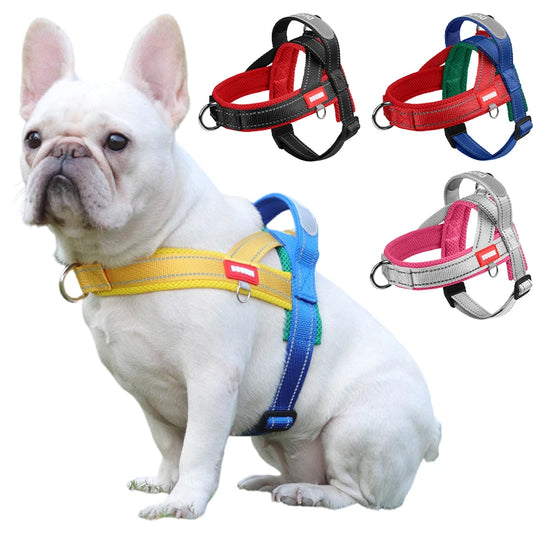 NEW Dogs Harness Saddle-type Pet Chest Strap for Small Medium Large Dogs Harnesses Puppy Collar Outdoor Walking Dogs Supplies