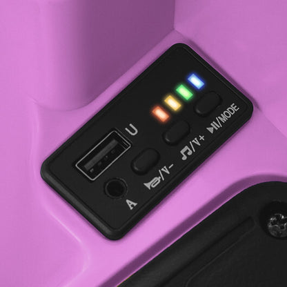 12V 360? Ride on Bumper Car for Toddlers with Remote Control-Light Blue