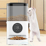 WiFi Stainless Steel Automatic Dog Feeder with Portion Control