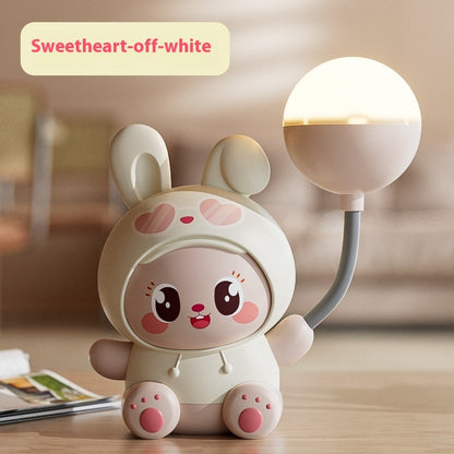 Cartoon Cute Pet Table Lamp Folding USB Charging Bedroom Bedside Lamp
