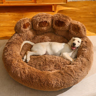 Fleece Lined Sofa Mattress Dog Bed for Medium to Large Dogs