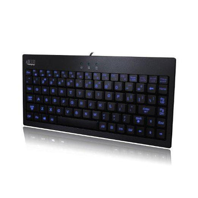 ADESSO SLIMTOUCH 110 - 3-COLOR ILLUMINATED MINI KEYBOARD