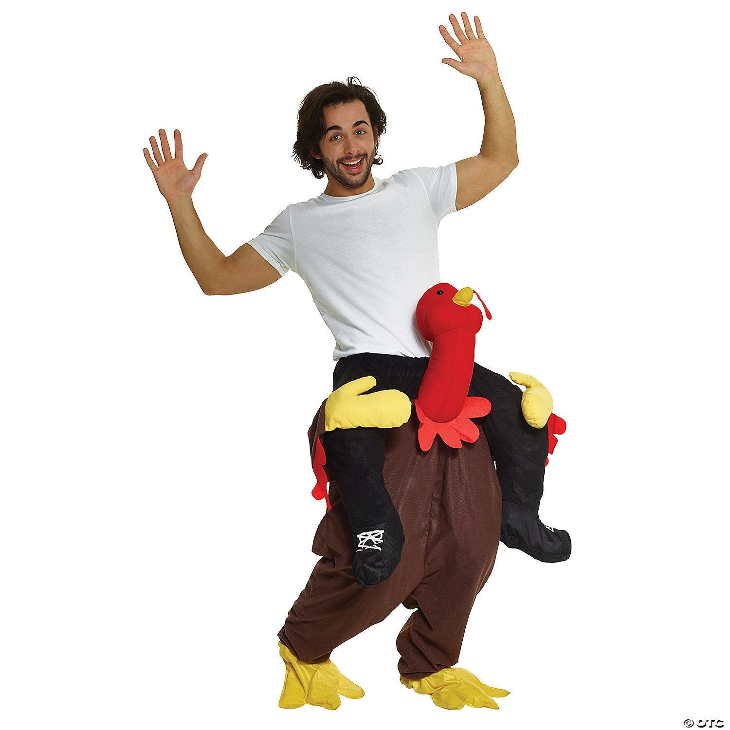 ADULT TURKEY PIGGYBACK COSTUME - Asmota
