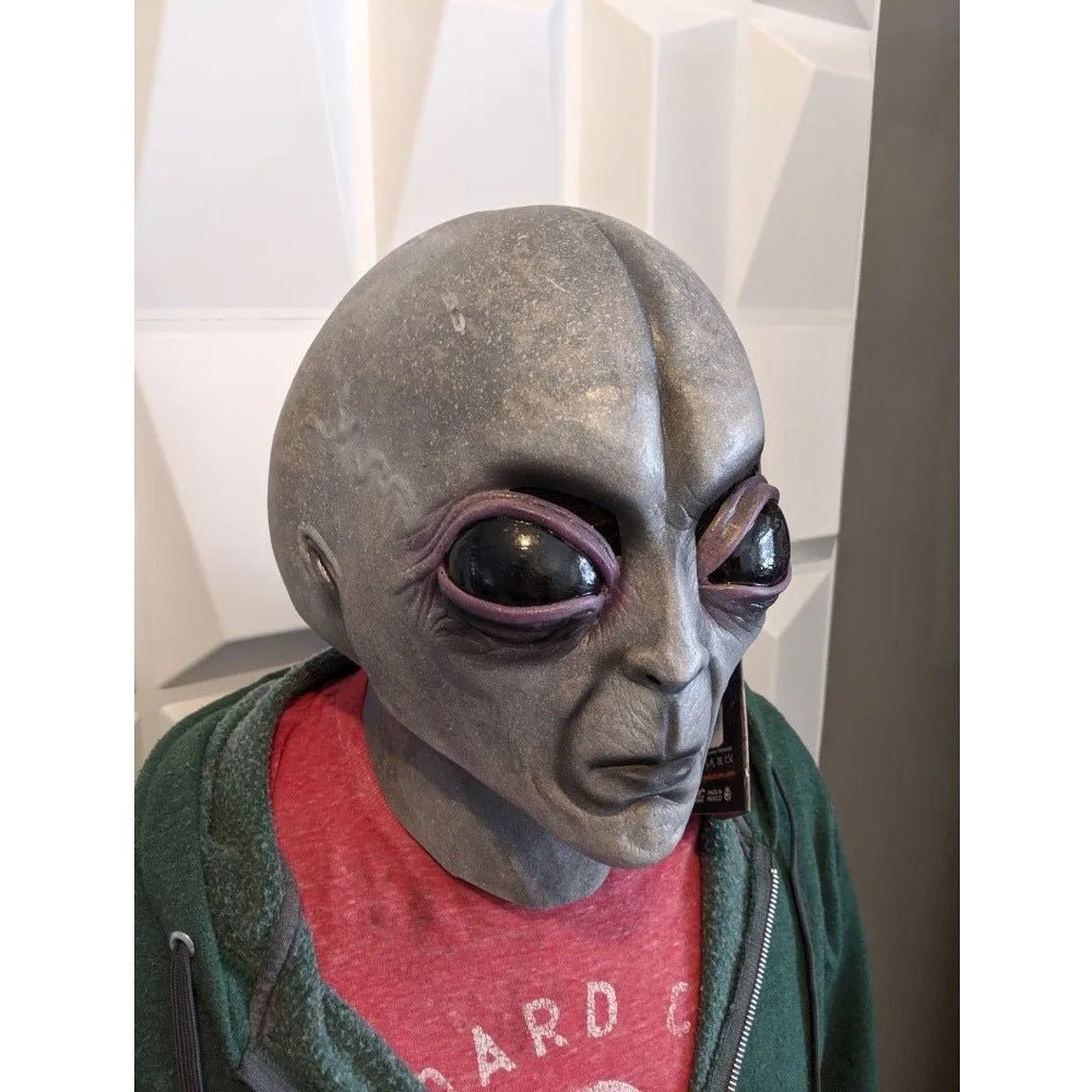 Alien Mask Latex Headgear Halloween - Asmota