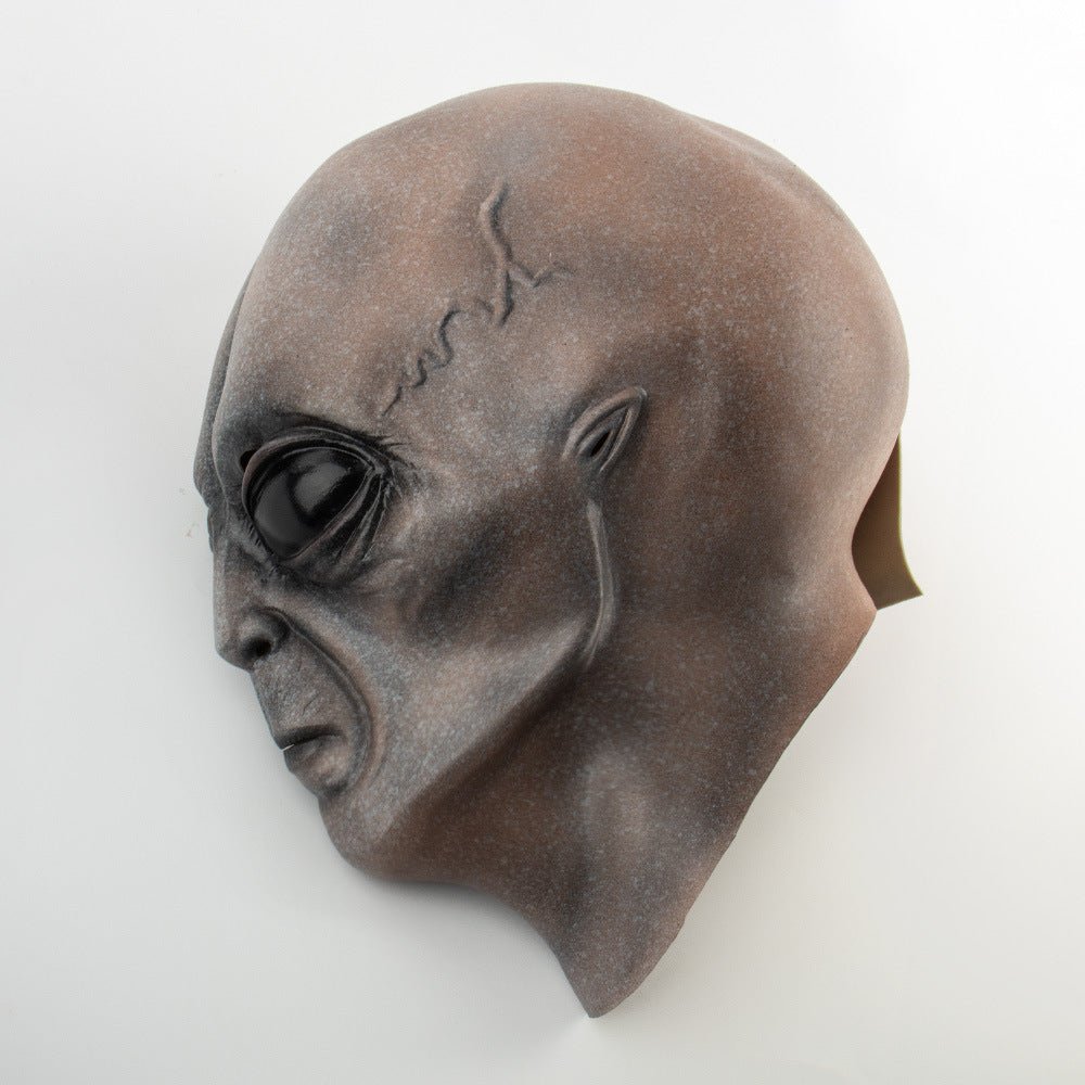 Alien Mask Latex Headgear Halloween - Asmota