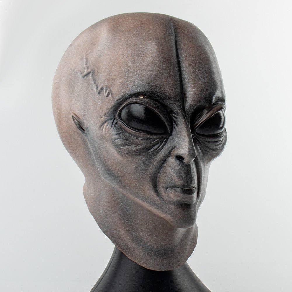Alien Mask Latex Headgear Halloween - Asmota