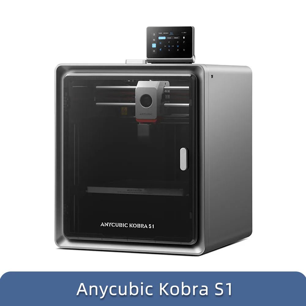 Anycubic Kobra S1 Combo Multi - Color 3D Printer High Precision Core XY Stable Structure Ultra - Quiet Max Speed 600mm/s 3D Printer - Asmota