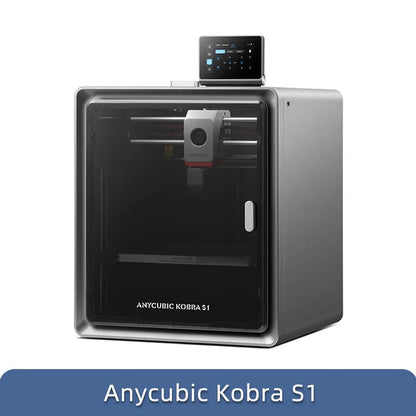 Anycubic Kobra S1 Multi - Color 3D Printer Core XY Stable Structure Max Speed 600mm/s High Precision Ultra - Quiet 3D Printer - Asmota