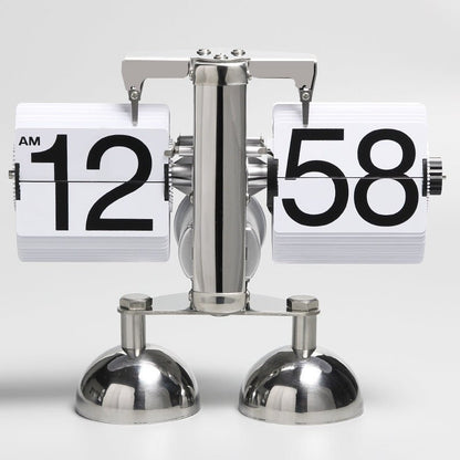 Automatic Turning Retro Minimalist Home Clock - Asmota