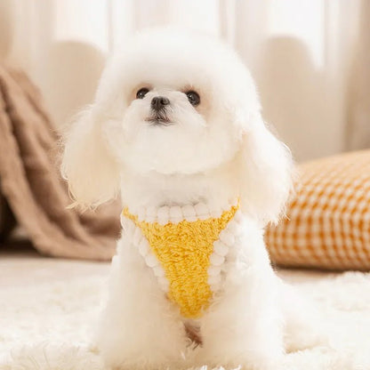 Autumn Winter Dog Embroidered Vests Small And Medium - Sized Dogs Two Legged Clothes Pet Clothing 0304 - Asmota