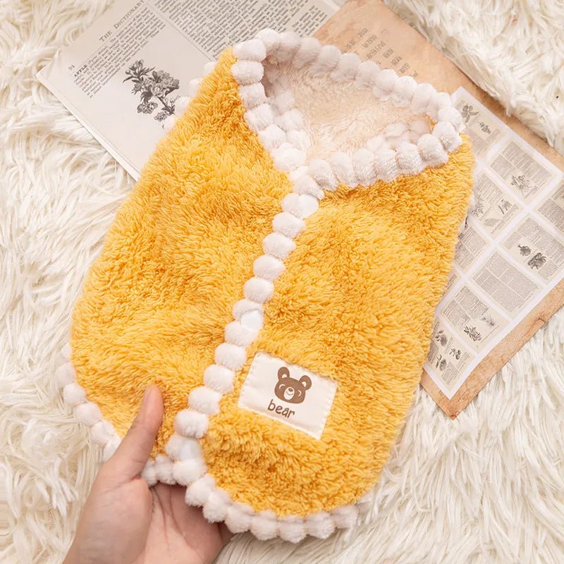 Autumn Winter Dog Embroidered Vests Small And Medium - Sized Dogs Two Legged Clothes Pet Clothing 0304 - Asmota