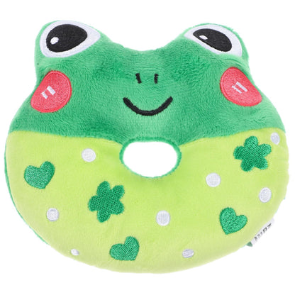 Teddy VIP Bichon Small And Medium Cat Dog Cross-border Accompany Plush Donut Sound Toy