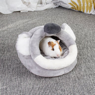 Small Animal Oxford Cloth Sleep Nest Bed with Animal Patterns for Cats