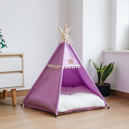 Upgraded Version Four Seasons Pet Cat Dog Tent