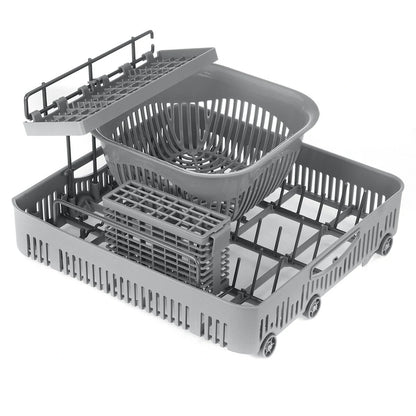 BlitzHome®BH - CDW1 Smart Portable Countertop Dishwasher US Plug with APP Control, 4 - 6 Sets Big Capacity, Dual Water Inlet Modes, 360°Spraying, 75°High Temperature, Five Cleaning Modes, Drying Function - Asmota