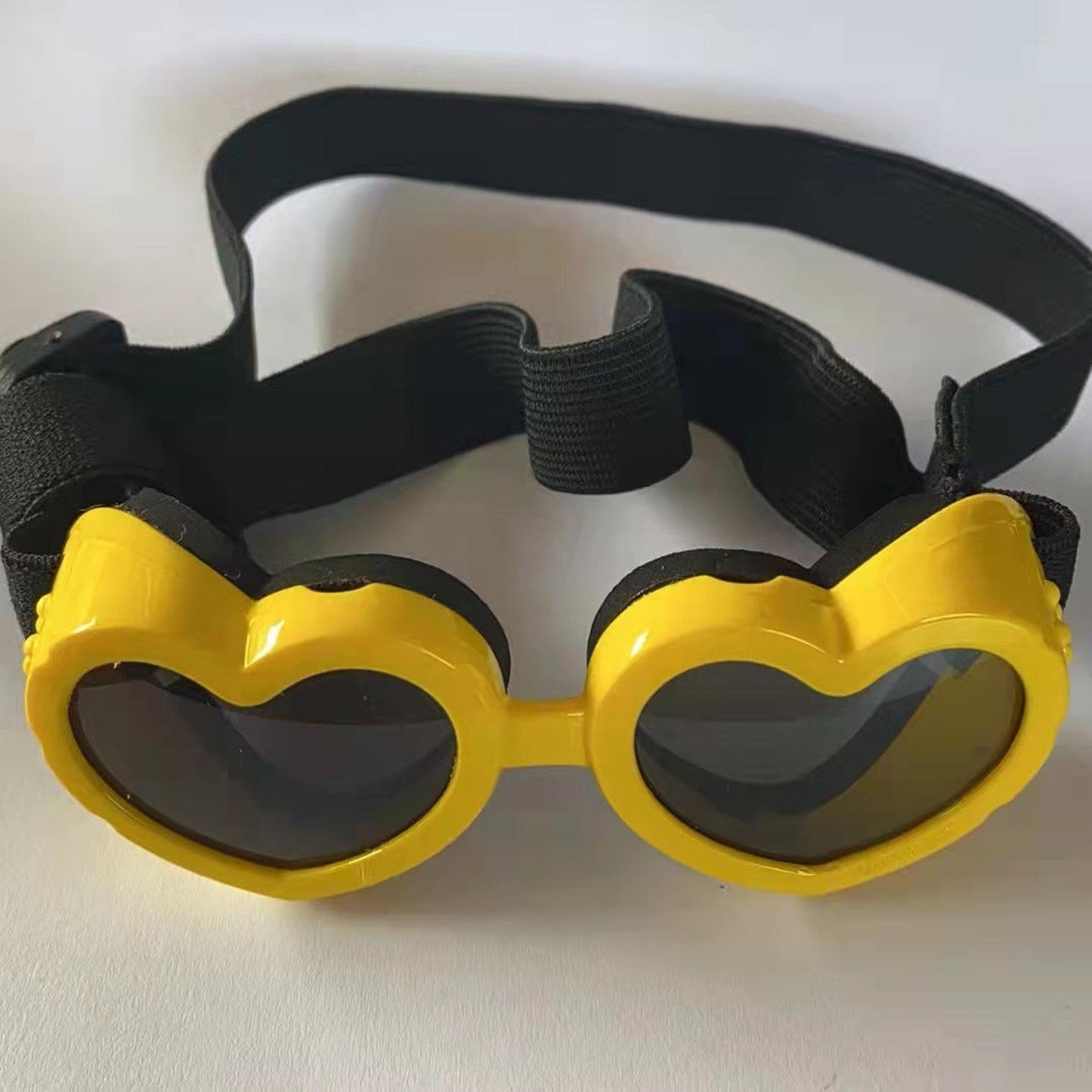 Windproof Plastic Dog Protective Eyewear Glasses with Adjustable Strap