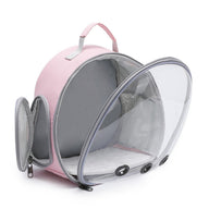 Transparent Plastic Dog Carrier Backpack for Small Breeds