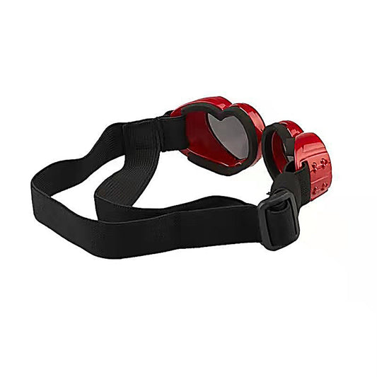 Windproof Plastic Dog Protective Eyewear Glasses with Adjustable Strap