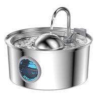 Stainless Steel Dog Water Fountain 3-Gallon Capacity