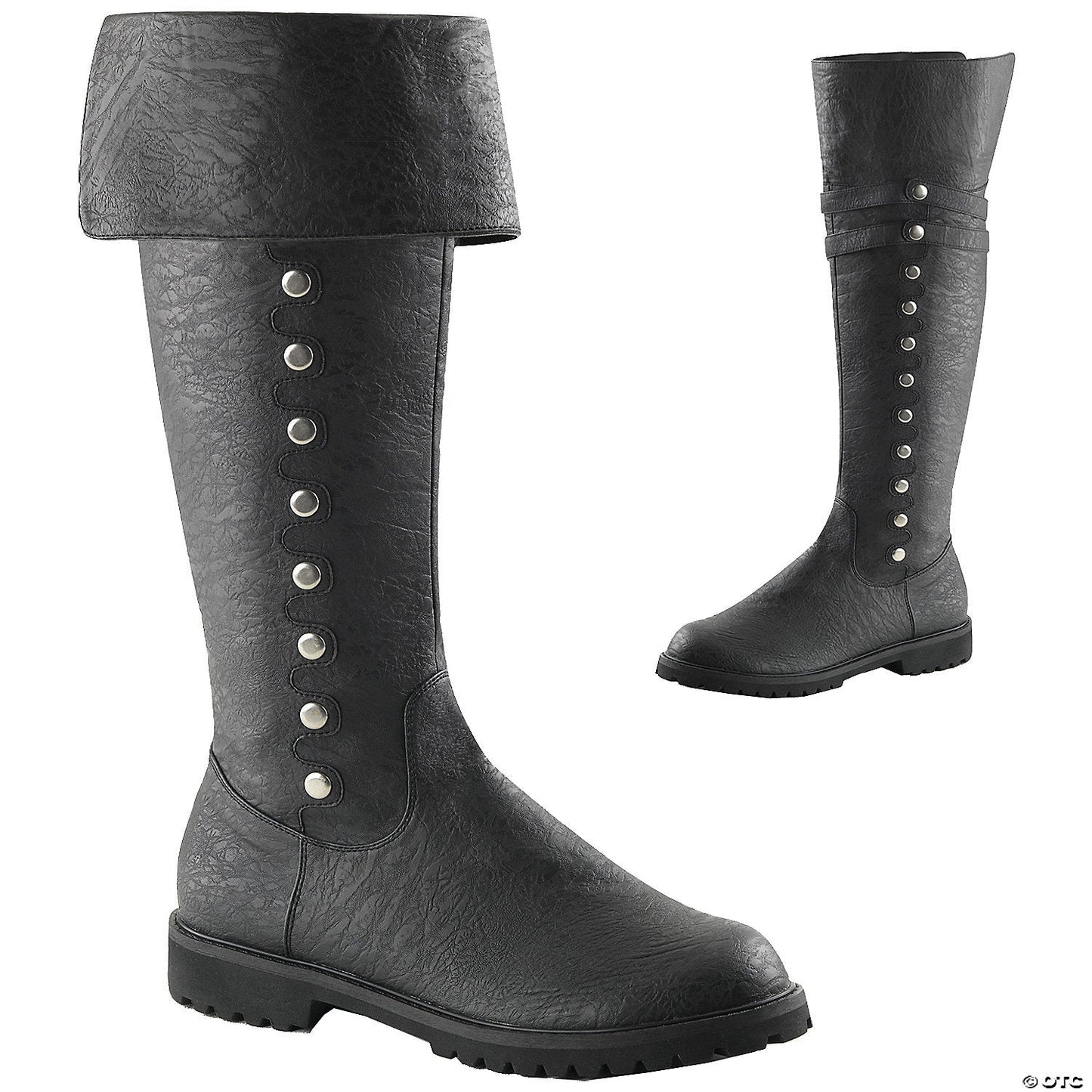 Captain boots - black sz 8 - 9 - Asmota