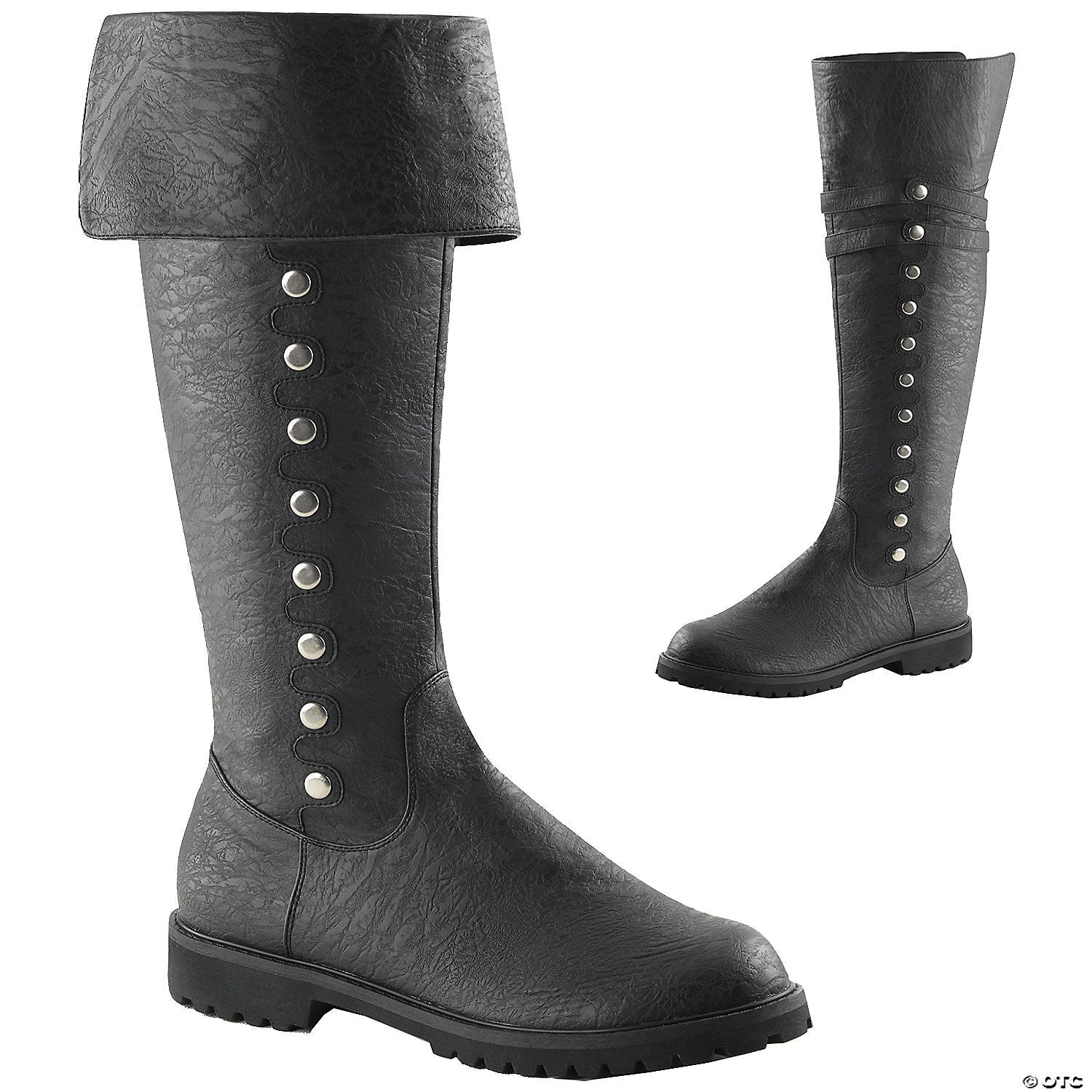 Captain boots - black sz 8 - 9 - Asmota