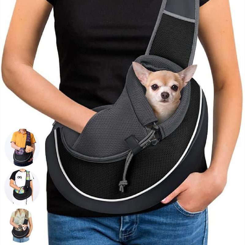 Carrying Pets Bag Women Outdoor Portable Crossbody Bag For Dogs Cats Pet Products - Asmota