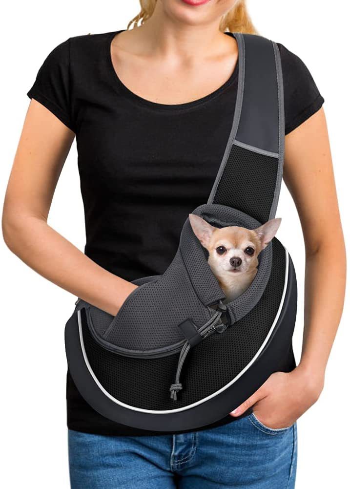Carrying Pets Bag Women Outdoor Portable Crossbody Bag For Dogs Cats Pet Products - Asmota
