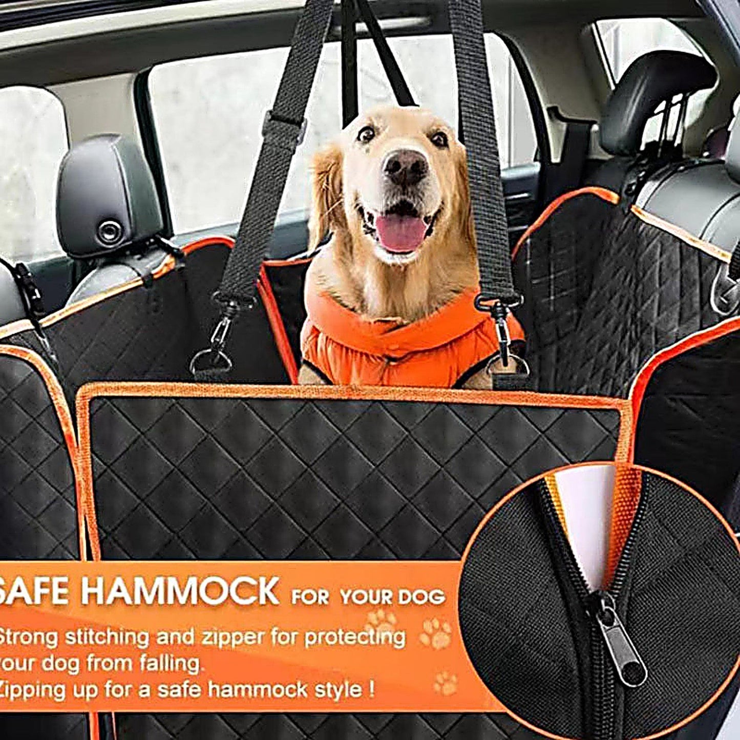 Waterproof Oxford Cloth Dog Car Seat Hammock Mat
