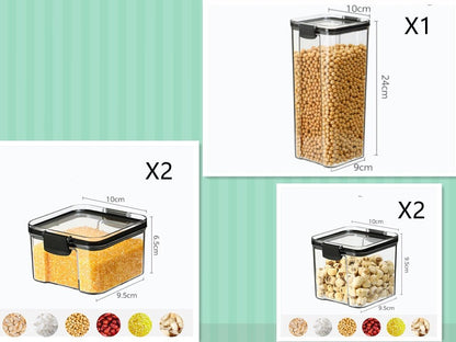 Cereals Kitchen Storage Jar Box - Asmota
