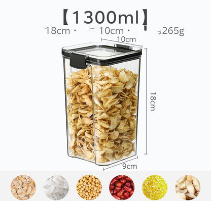 Cereals Kitchen Storage Jar Box - Asmota