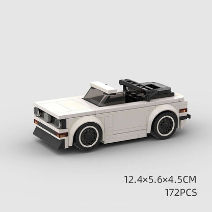 Children's Toys Car Model Sports Car And Small Particle Building Blocks MOC Educational Toys - Asmota
