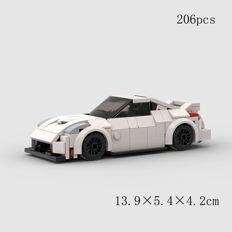 Children's Toys Car Model Sports Car And Small Particle Building Blocks MOC Educational Toys - Asmota